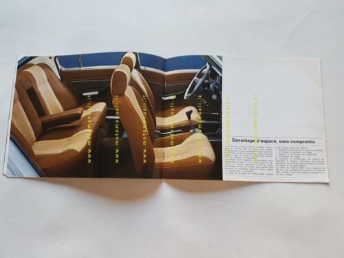 Alfa Romeo Alfetta 2000 1977 depliant originale
