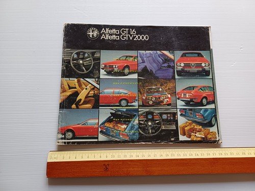 Alfa Romeo Alfetta GT 1.6 - GTV 2.0 1977 depliant …