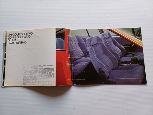 Alfa Romeo Alfetta GT 1.6 - GTV 2.0 1977 depliant …