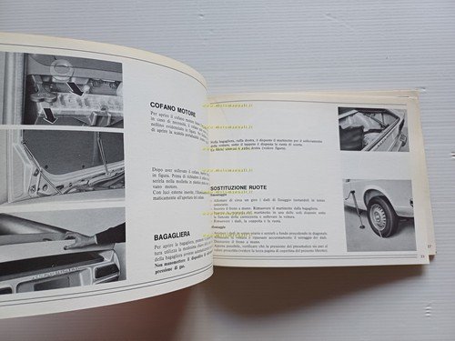 Alfa Romeo Alfetta GT 1.6 - GTV 2000 1976 manuale …