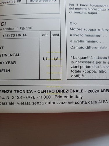 Alfa Romeo Alfetta GT 1.6 - GTV 2000 1976 manuale …