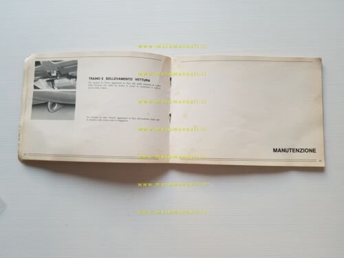 Alfa Romeo Alfetta GT 1975 manuale uso manutenzione libretto originale
