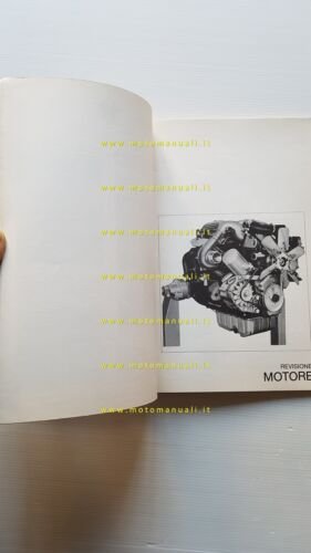 Alfa Romeo Alfetta Turbo D 1980 manuale officina MOTORE originale