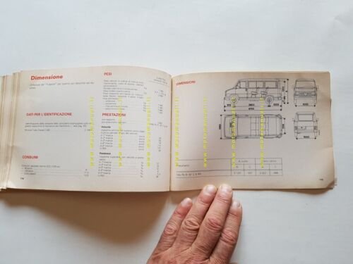 Alfa Romeo AR 6 1986 manuale uso manutenzione libretto originale