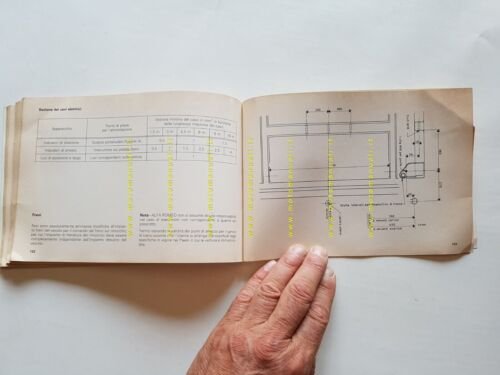 Alfa Romeo AR 6 1986 manuale uso manutenzione libretto originale