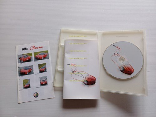 Alfa Romeo Brera presentazione 2005 cartella stampa originale