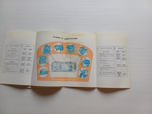 Alfa Romeo Dauphine manuale uso manutenzione libretto istruzioni originale
