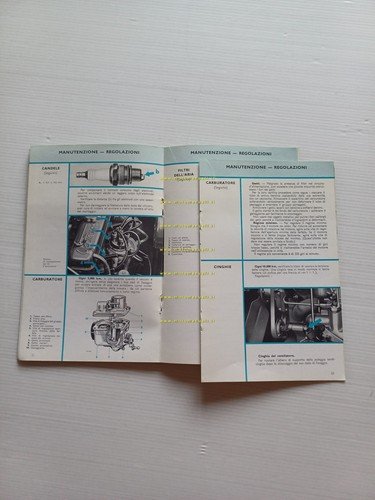 Alfa Romeo Dauphine manuale uso manutenzione libretto istruzioni originale