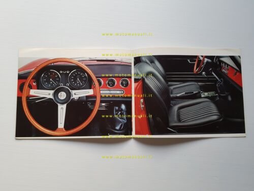 Alfa Romeo Duetto 1750 Spider Veloce coda tonda 1969 depliant …