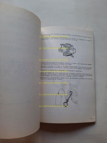 Alfa Romeo F 12 Diesel 1973 manuale officina caratteristiche tecniche …