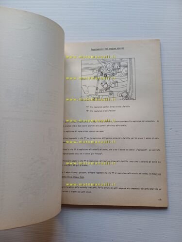 Alfa Romeo furgone F12 1967 manuale officina caratteristiche tecniche