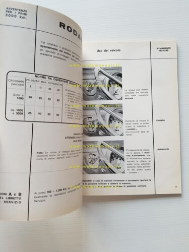 Alfa Romeo furgone F12 1967 manuale uso manutenzione libretto originale