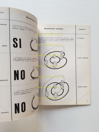 Alfa Romeo furgone F12 1967 manuale uso manutenzione libretto originale