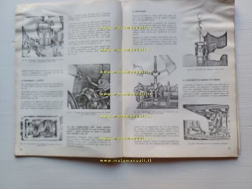 Alfa Romeo furgone Romeo Autotutto manuale officina MOTORE Diesel 1957 …