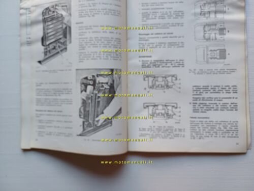 Alfa Romeo furgone Romeo Autotutto manuale officina MOTORE Diesel 1957 …