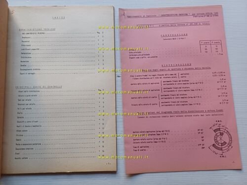 Alfa Romeo Giulia 1300 1964 manuale officina caratteristiche tecniche