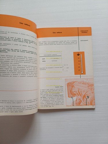 Alfa Romeo Giulia 1300 1967 manuale uso manutenzione libretto originale