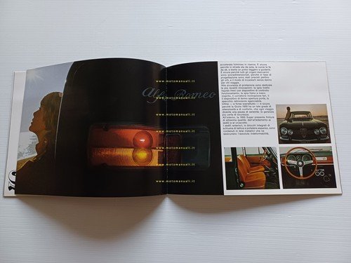 Alfa Romeo Giulia 1300 Super - 1600 Super 1971 depliant …