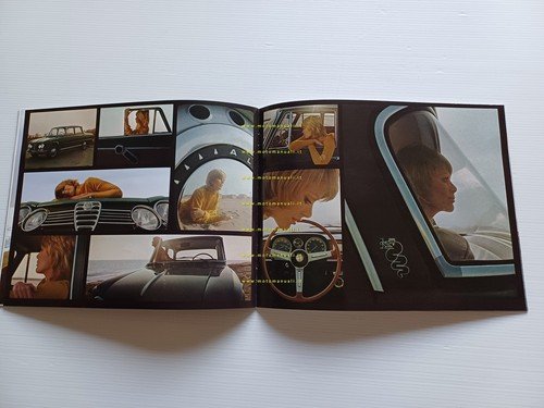 Alfa Romeo Giulia 1300 Super - 1600 Super 1971 depliant …