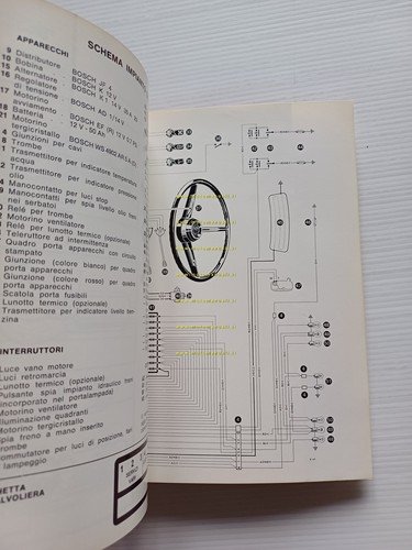 Alfa Romeo Giulia 1300 Super 1971 manuale uso manutenzione libretto …
