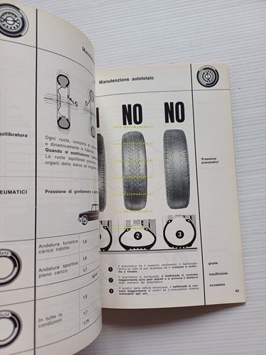 Alfa Romeo Giulia 1300 Super 1971 manuale uso manutenzione libretto …