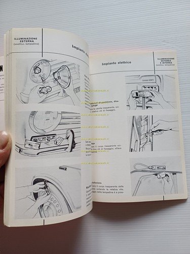 Alfa Romeo Giulia 1300 TI 1967 manuale uso manutenzione libretto …