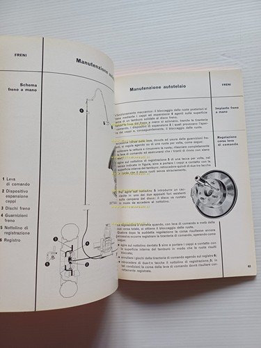 Alfa Romeo Giulia 1300 TI 1967 manuale uso manutenzione libretto …