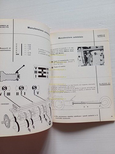 Alfa Romeo Giulia 1300 TI 1967 manuale uso manutenzione libretto …