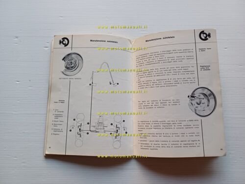 Alfa Romeo Giulia 1300 ti 1970 manuale uso manutenzione libretto …