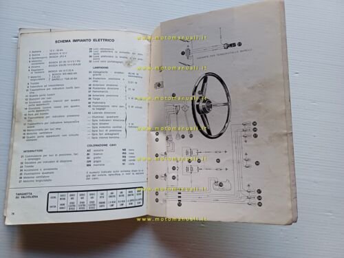 Alfa Romeo Giulia 1300 ti 1970 manuale uso manutenzione libretto …