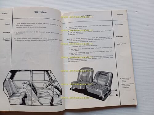 Alfa Romeo Giulia 1300 ti 1970 manuale uso manutenzione libretto …