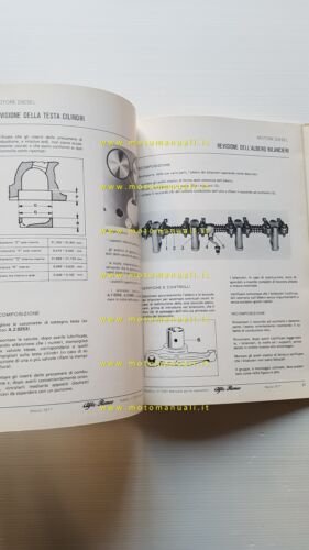 Alfa Romeo Giulia Diesel- A11-12 - F11-12 1977 manuale officina …
