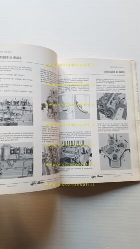 Alfa Romeo Giulia Diesel- A11-12 - F11-12 1977 manuale officina …