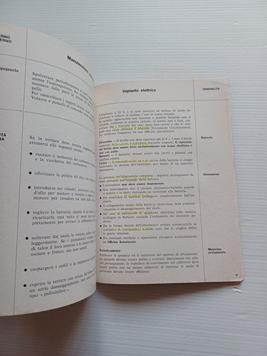 Alfa Romeo Giulia Nuova Super 1976 manuale uso manutenzione libretto …