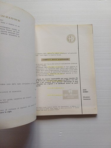Alfa Romeo Giulia Spider - Giulia Spider Veloce 1967 manuale …