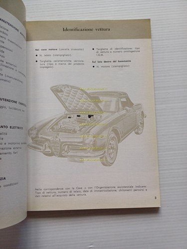 Alfa Romeo Giulia Spider - Giulia Spider Veloce 1967 manuale …