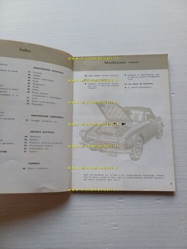 Alfa Romeo Giulia Spider-Giulia Spider Veloce 1964 manuale uso originale