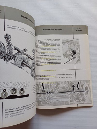 Alfa Romeo Giulia Sprint GT 1965 manuale uso manutenzione libretto …