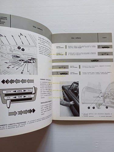 Alfa Romeo Giulia Sprint GT 1965 manuale uso manutenzione libretto …