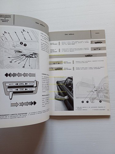 Alfa Romeo Giulia Sprint GT 1966 manuale uso manutenzione libretto …