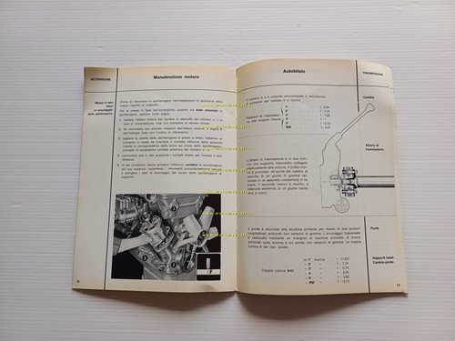 Alfa Romeo Giulia Sprint GTA 1965 manuale uso manutenzione libretto …