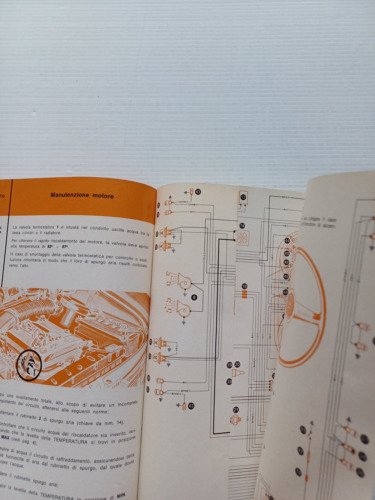 Alfa Romeo Giulia Super 1966 ALLEGATO manuale uso originale