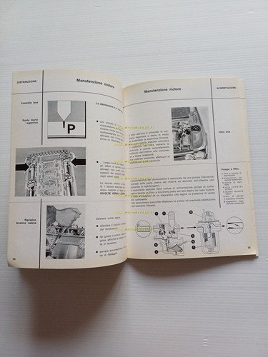 Alfa Romeo Giulia Super 1967-68 manuale uso manutenzione libretto originale