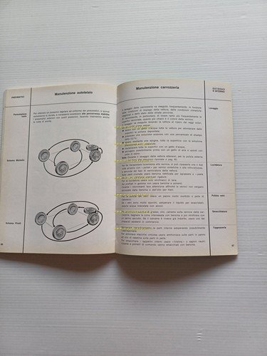 Alfa Romeo Giulia Super 1967-68 manuale uso manutenzione libretto originale