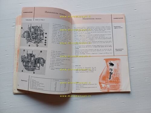 Alfa Romeo Giulia TI 1600 1963 manuale uso manutenzione libretto …
