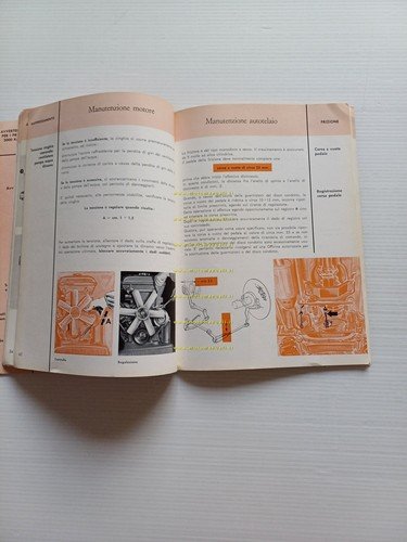 Alfa Romeo Giulia TI 1962 manuale uso manutenzione libretto originale