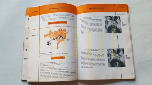 Alfa Romeo Giulia TI 1964 manuale uso manutenzione libretto originale
