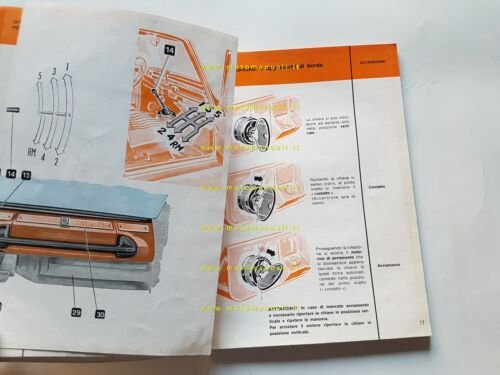 Alfa Romeo Giulia TI 1966 manuale uso manutenzione libretto istruzioni …