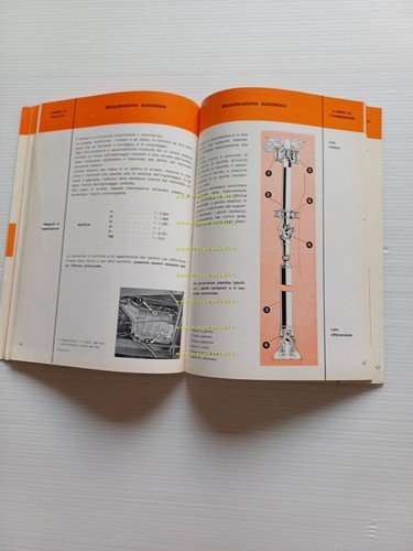 Alfa Romeo Giulia TI 1967 manuale uso manutenzione libretto originale