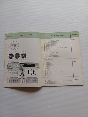 Alfa Romeo Giulia TI Super 1964 manuale uso manutenzione libretto …